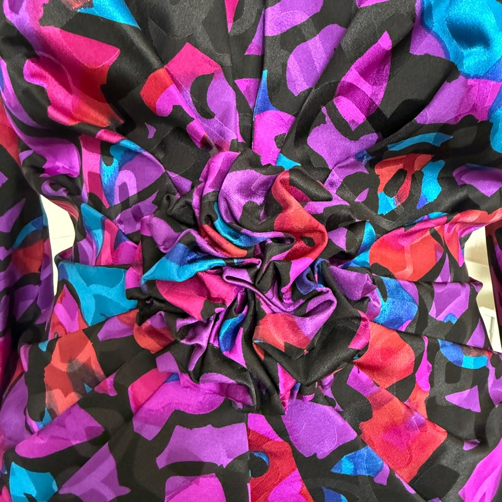 Active Seller! Vintage AJ Bari Power Suit Top 80s Costume - Picture 3 of 4